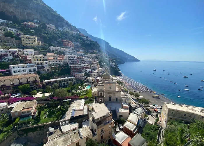 Stunning Sea View Terrace Casa Gigia Positano Villa