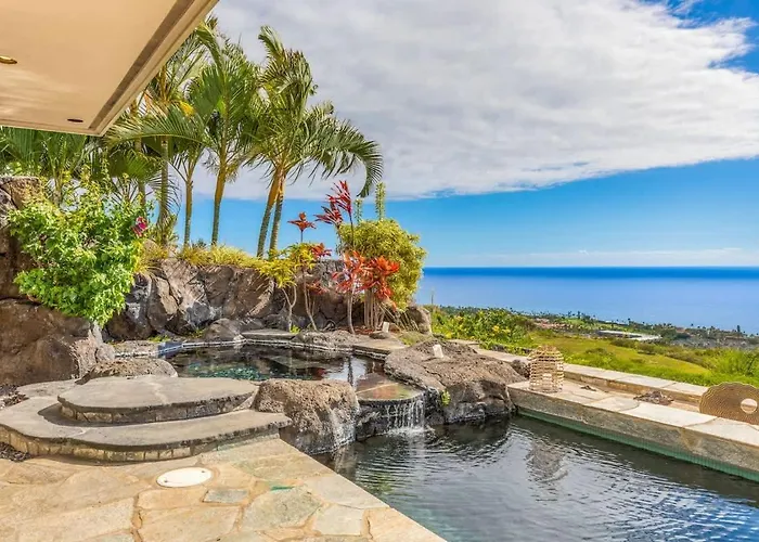 Waterfall House - Hawaii Kailua-Kona