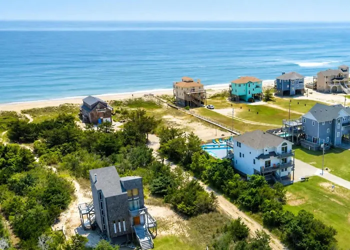 Rio Rodanthe Lazy River Kiddie Pool Oceanfront Elevator