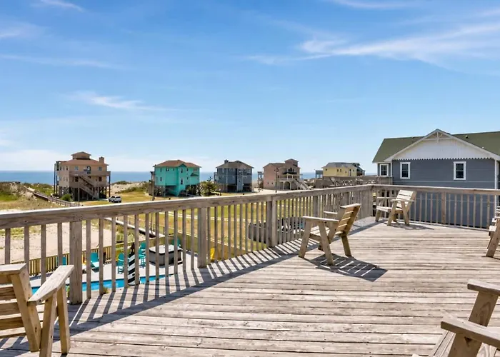 Rio Rodanthe Lazy River Kiddie Pool Oceanfront Elevator