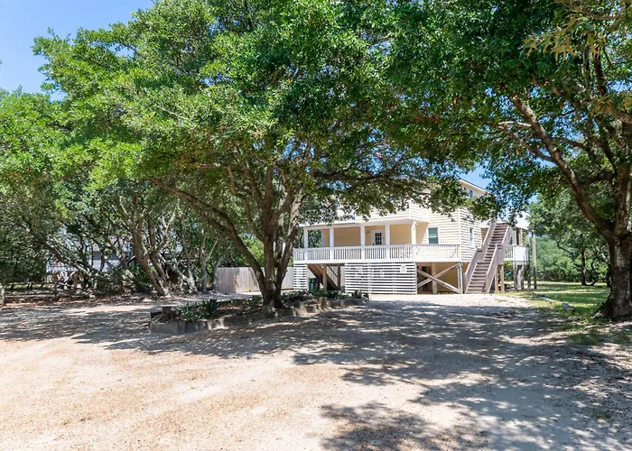 Carolina Breeze - Southern Shores, Chickahauk, 200 Yards To The Beach, Flex Stays, Private Decks