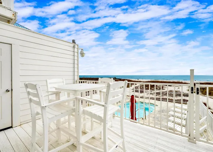 Dolphin View Duplex Side A - Beachfront Heated Pool -Gulf Shores Alabama - Near The Hangout