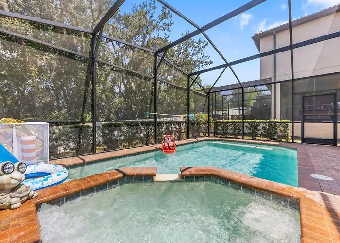 Private Pool Villa, Free Water Park, Near Disney Kissimmee