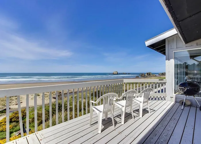 Spindrift Oceanfront Home Bandon
